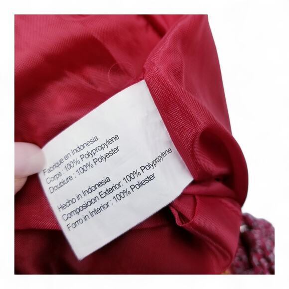 THE SAK Sequoia Stripe Crochet Crossbody Boho Handbag - Picture 10 of 11